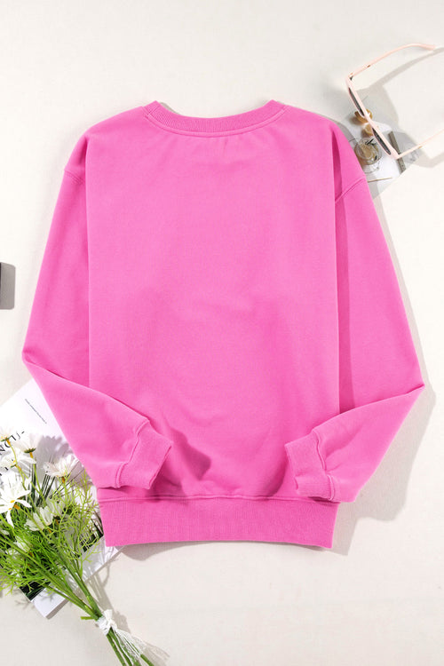 Round Neck Long Sleeve Sweatshirt