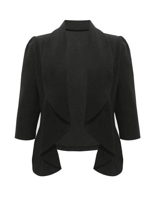 Three-Quarter Sleeve Blazer