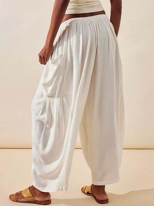 Full Size Wide Leg Pants with Pockets