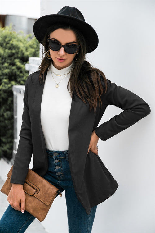 Three-Quarter Sleeve Blazer